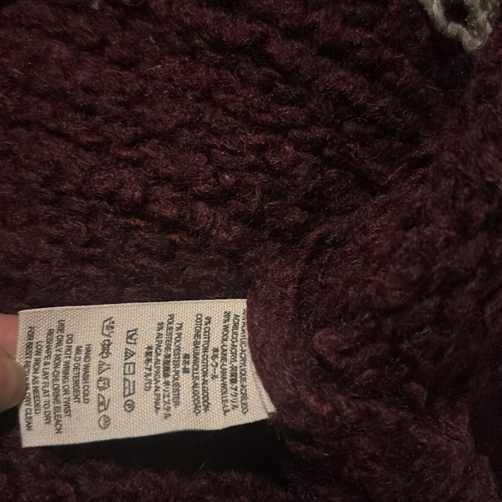 Free People Fair-Isle Pullover Sweater - Picture 8 of 9